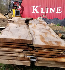 Amish Tree Service, tree cutting, tree trimming, tree removal, live edge slab, custom hard wood, John Mast Ohio Massillon